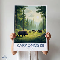 Karkonosze National Park Poster | Poland Wall Art
