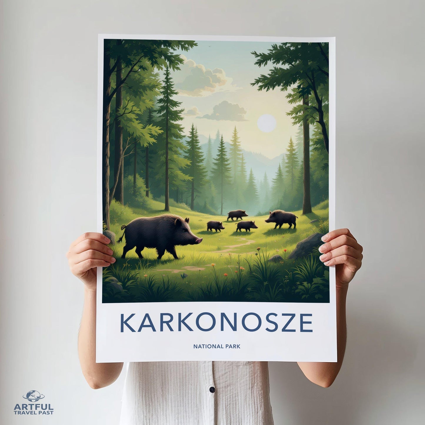 Karkonosze National Park Poster | Poland Wall Art