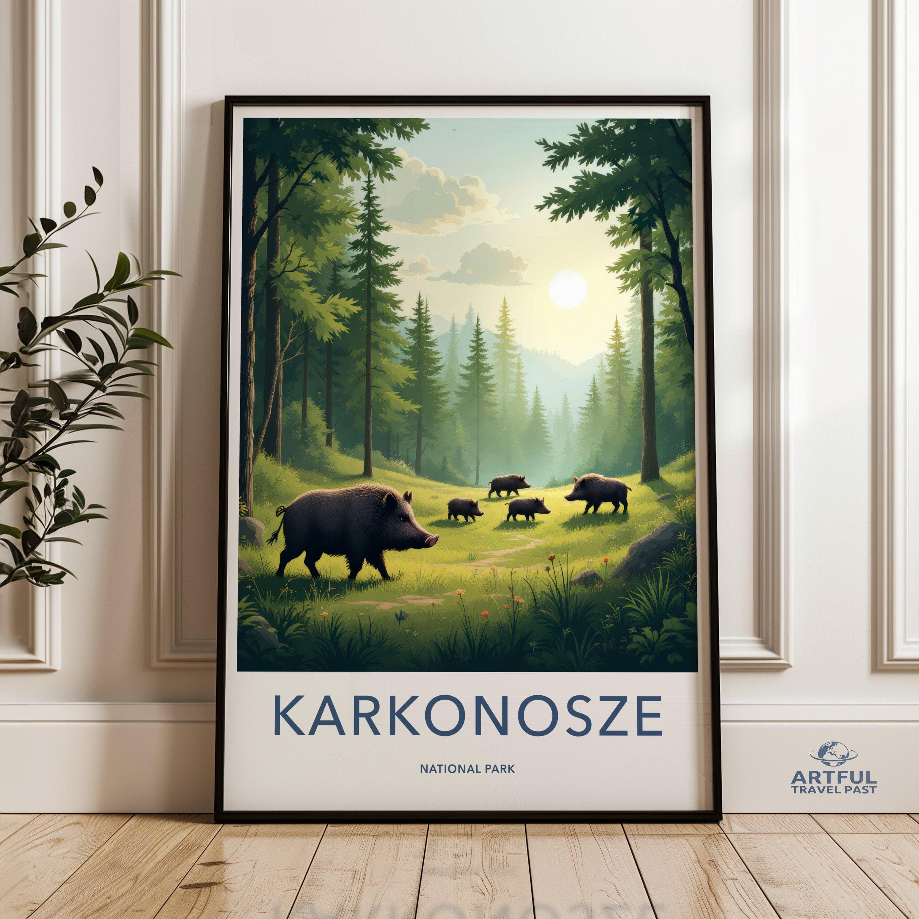 Karkonosze National Park Poster | Poland Wall Art