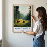 Karkonosze National Park Poster - Poland Wall Art