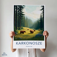Karkonosze National Park Poster - Poland Wall Art