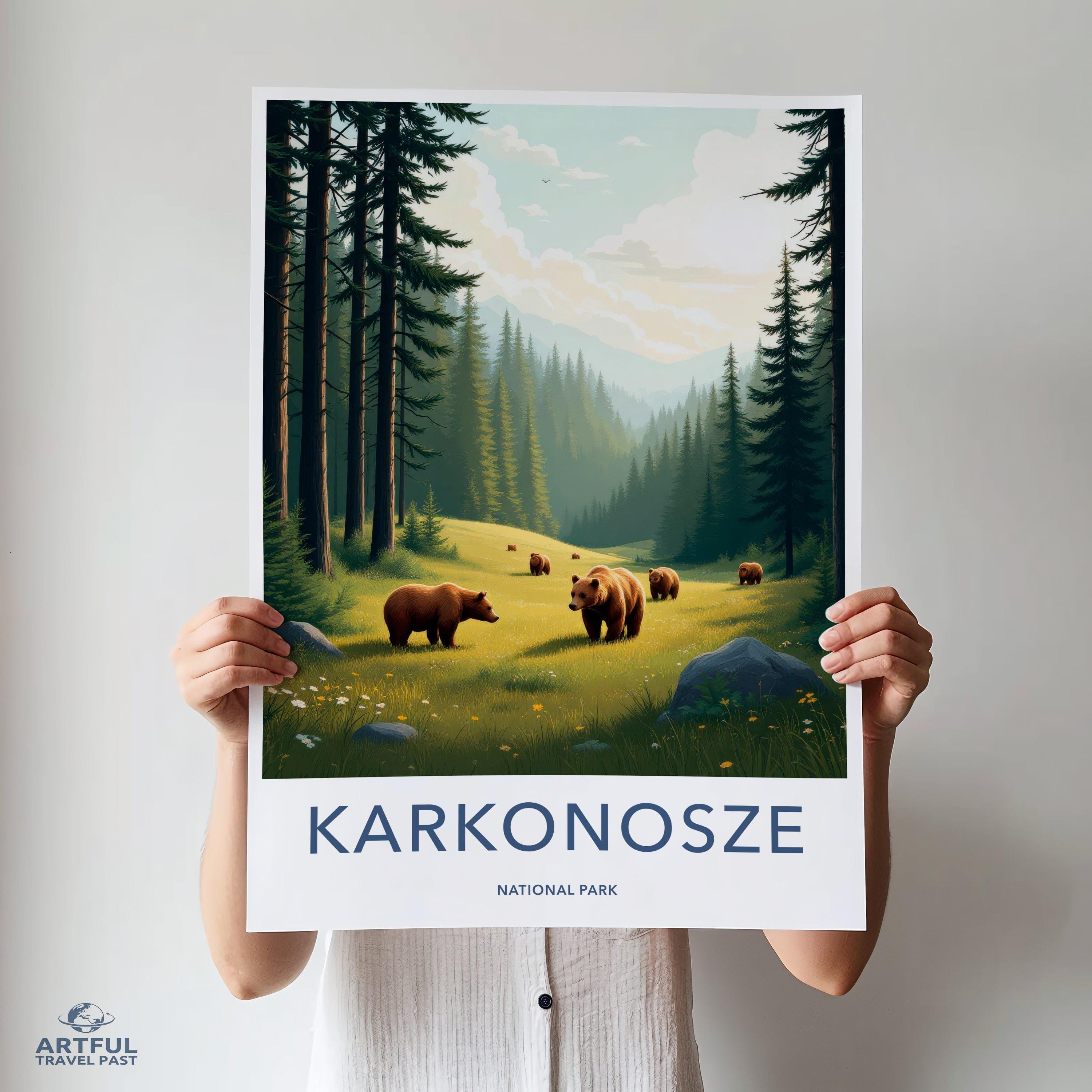 Karkonosze National Park Poster | Poland Wall Art