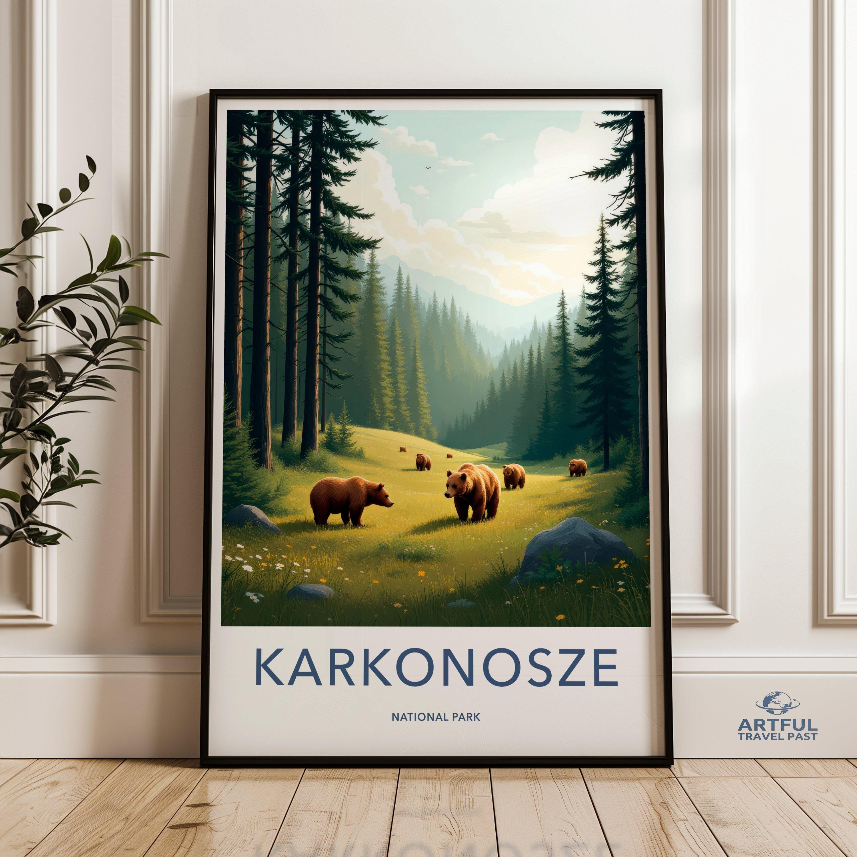 Karkonosze National Park Poster | Poland Wall Art