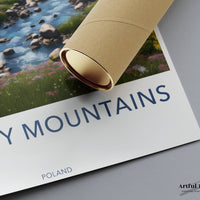 Karpaty Mountains Poster - Poland Wall Art