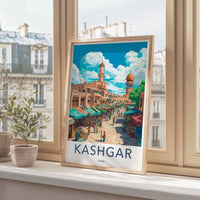 Kashgar Poster - China Wall Art