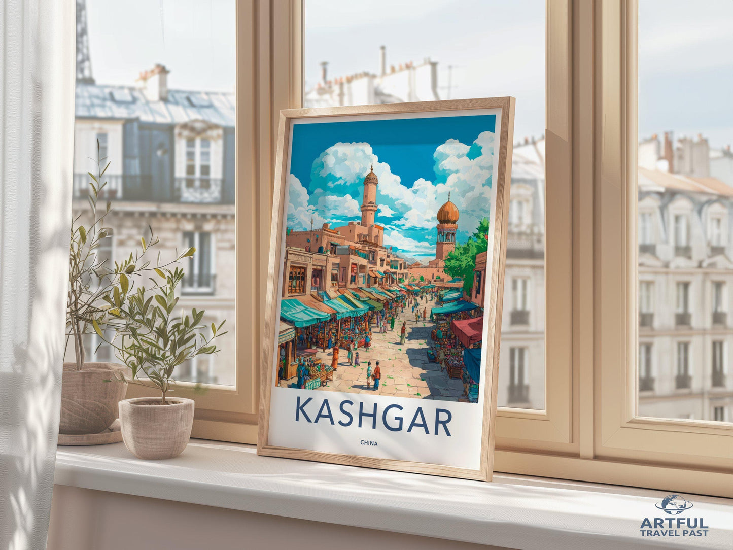 Kashgar Poster - China Wall Art
