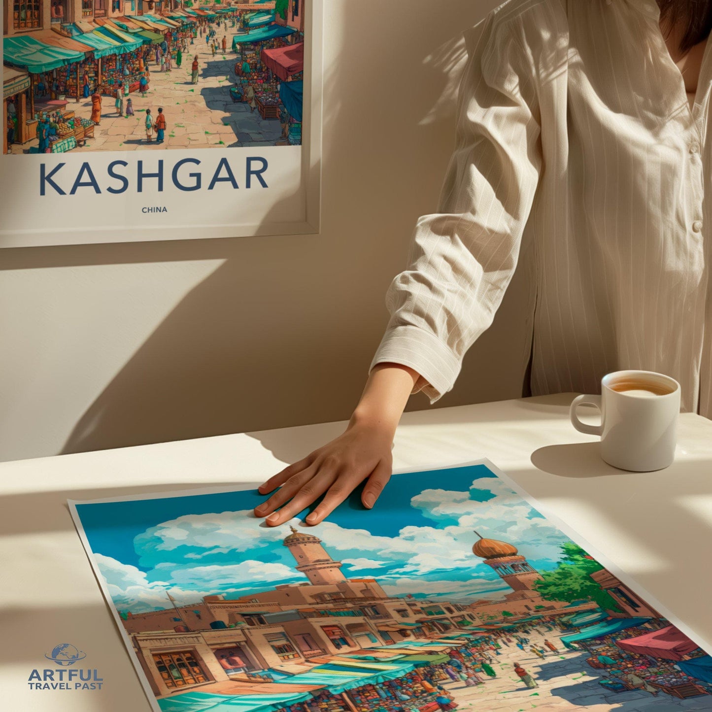 Kashgar Poster - China Wall Art