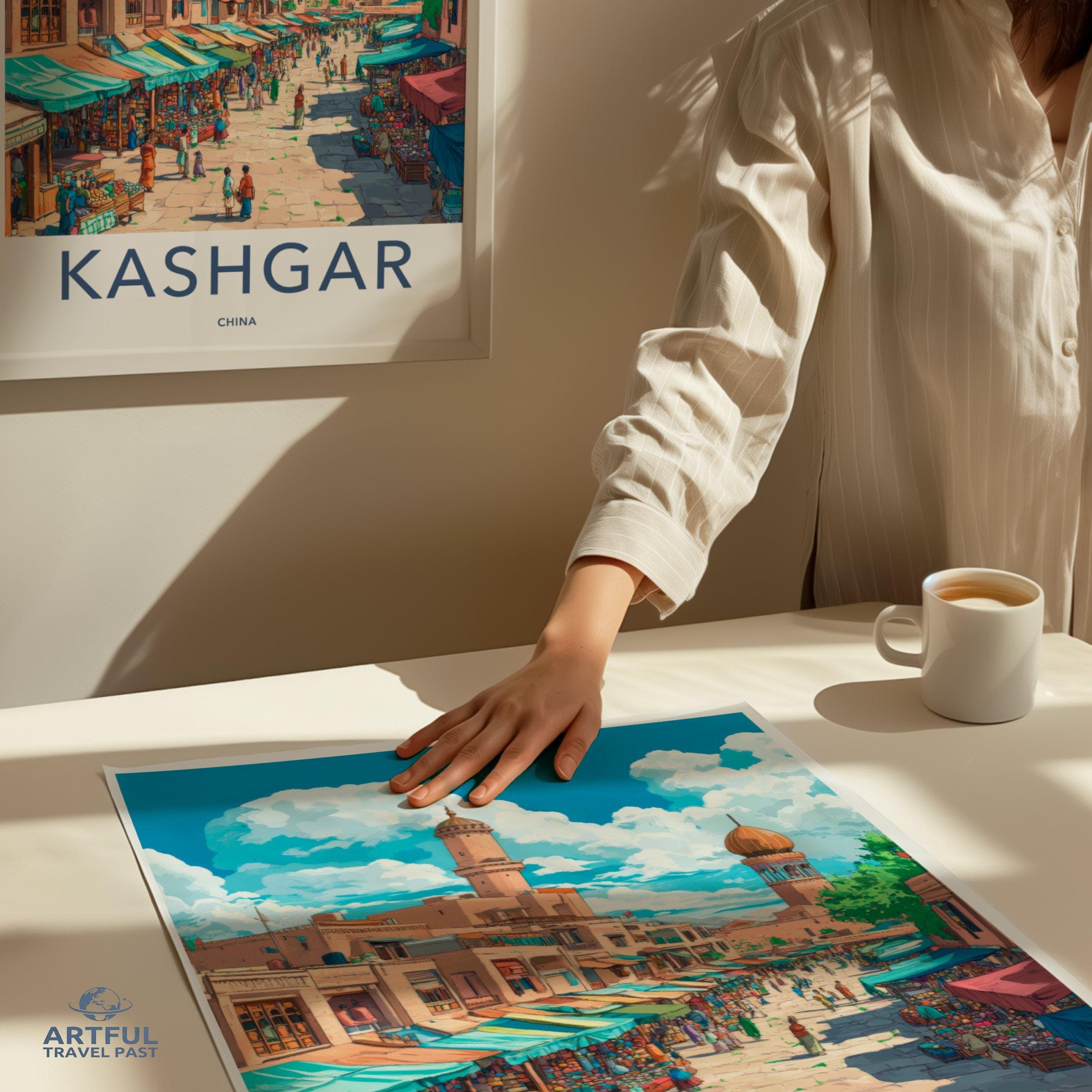 Kashgar Poster - China Wall Art