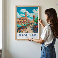 Kashgar Poster - China Wall Art