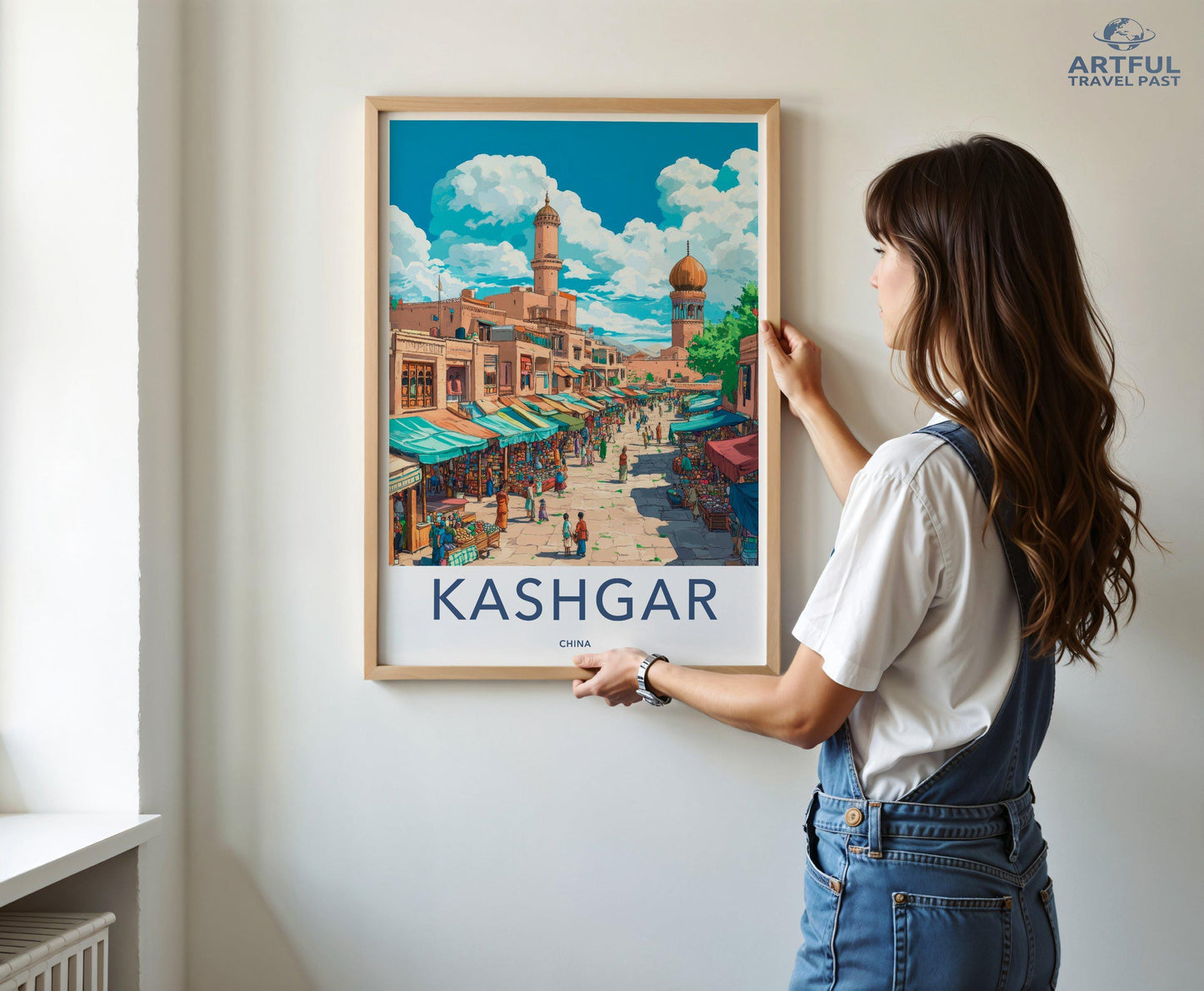 Kashgar Poster - China Wall Art