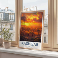 Kashgar Poster | China Wall Art | Asia Decor