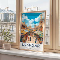 Kashgar Poster | China Wall Art | Asia Decor