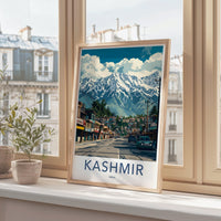 Kashmir Poster | Jammu and Kashmir Wall Art | India Decor