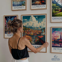 Kathmandu Poster - Nepal Wall Art
