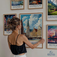 Katowice Poster - Poland Wall Art