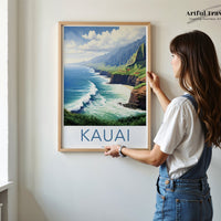 Kauai Poster - Hawaii Wall Art