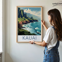 Kauai Poster - Hawaii Wall Art