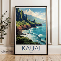 Kauai Poster - Hawaii Wall Art