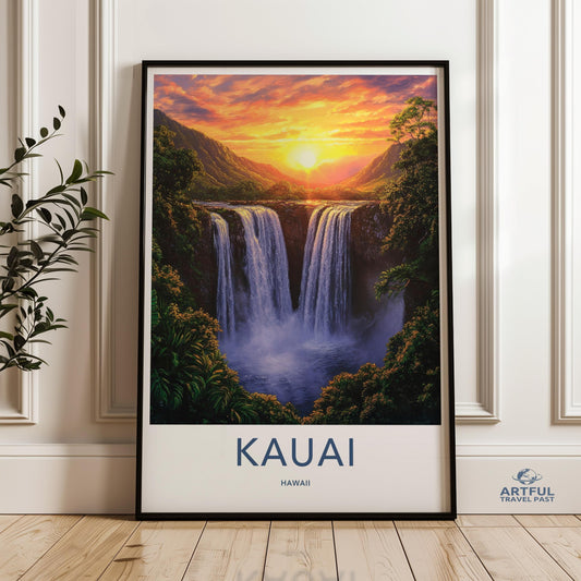 Kauai Poster - Hawaii Wall Art