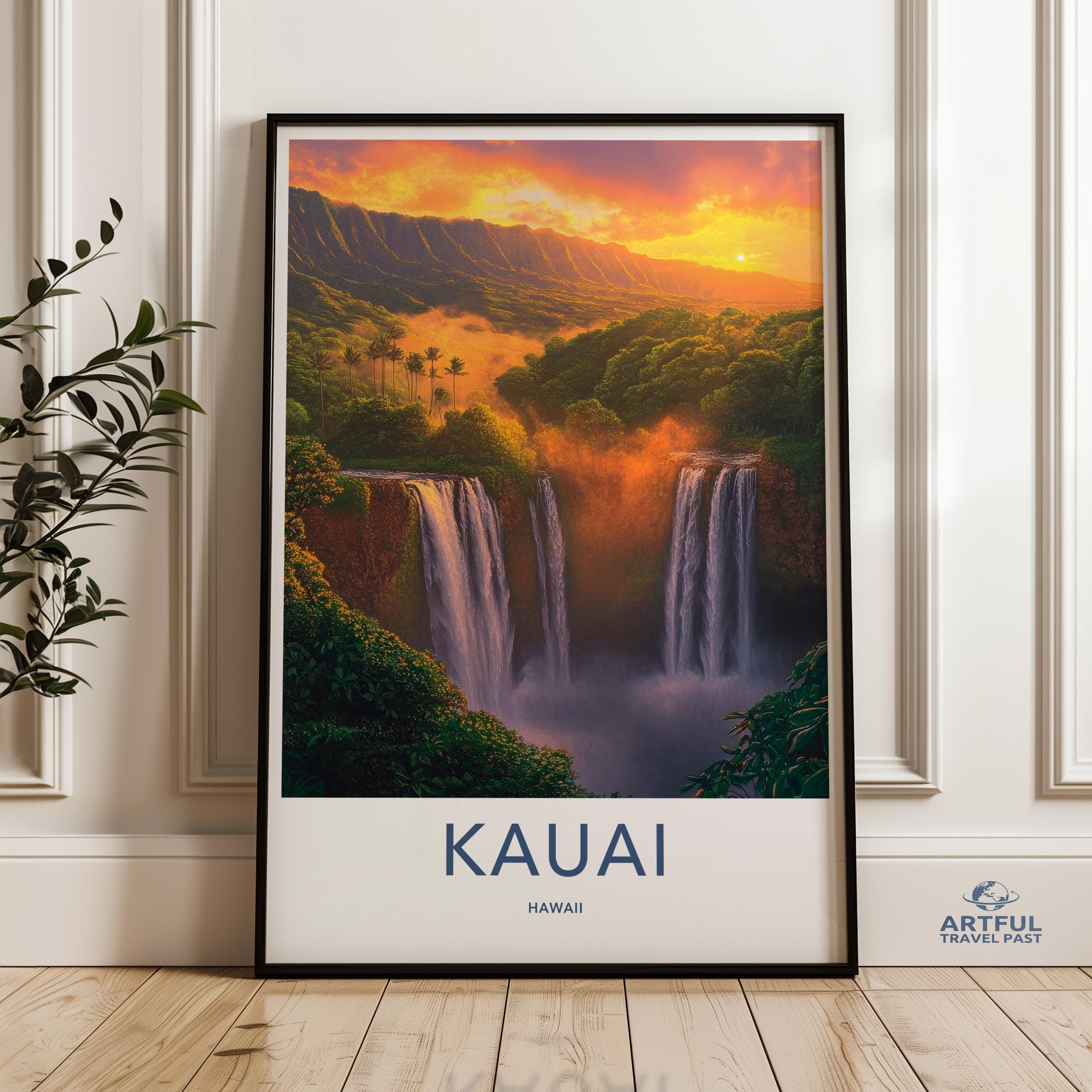 Kauai Poster - Hawaii Wall Art