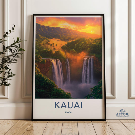 Kauai Poster - Hawaii Wall Art
