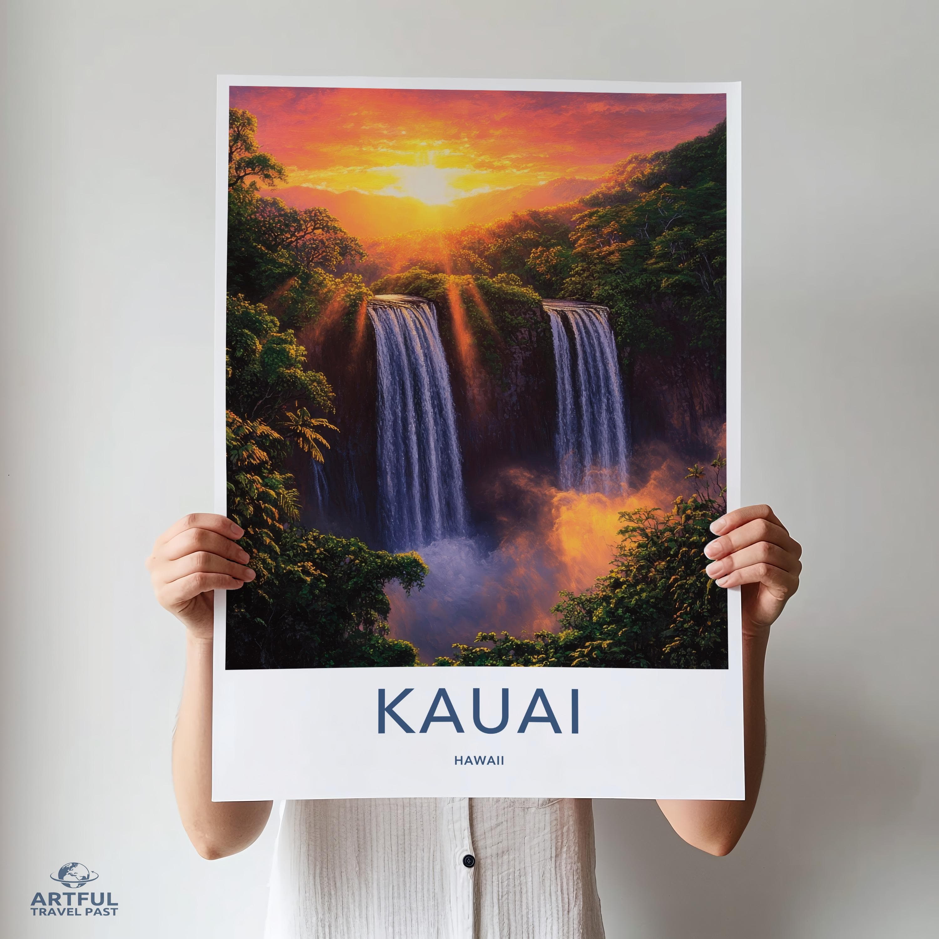 Kauai Poster - Hawaii Wall Art