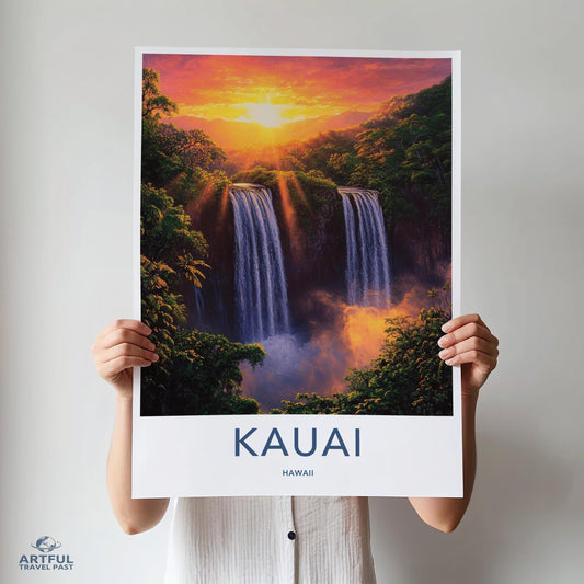 Kauai Poster - Hawaii Wall Art