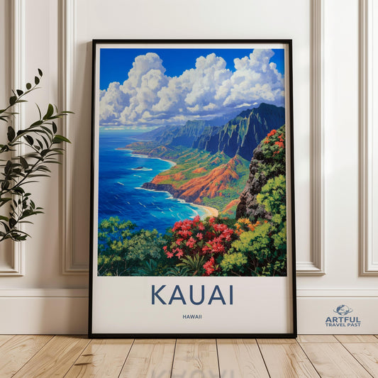 Kauai Poster - Hawaii Wall Art