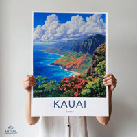 Kauai Poster - Hawaii Wall Art