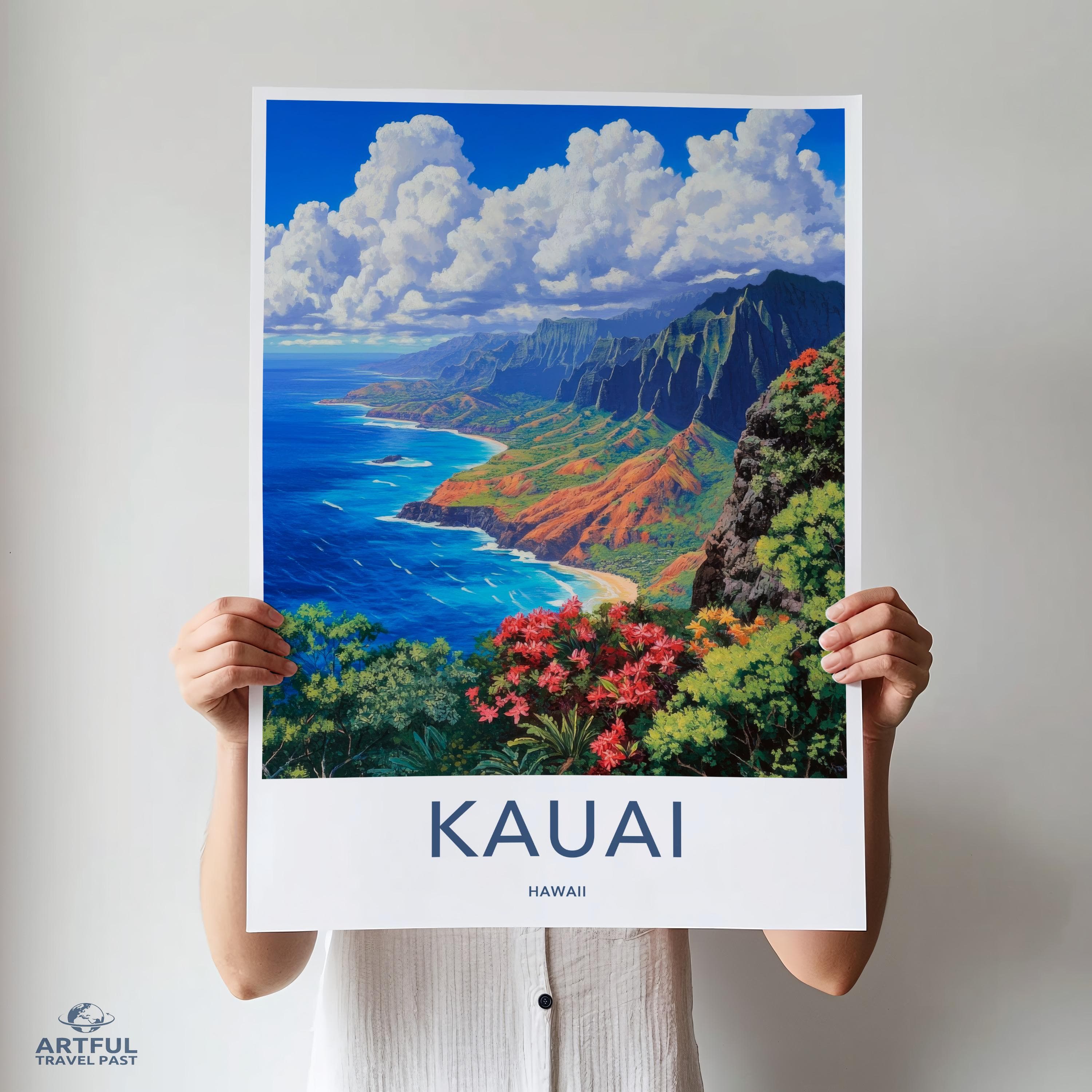 Kauai Poster - Hawaii Wall Art