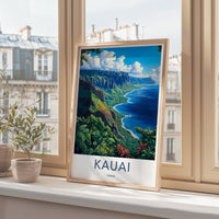 Kauai Poster - Hawaii Wall Art