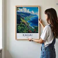 Kauai Poster - Hawaii Wall Art