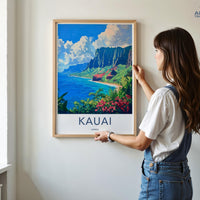 Kauai Poster - Hawaii Wall Art