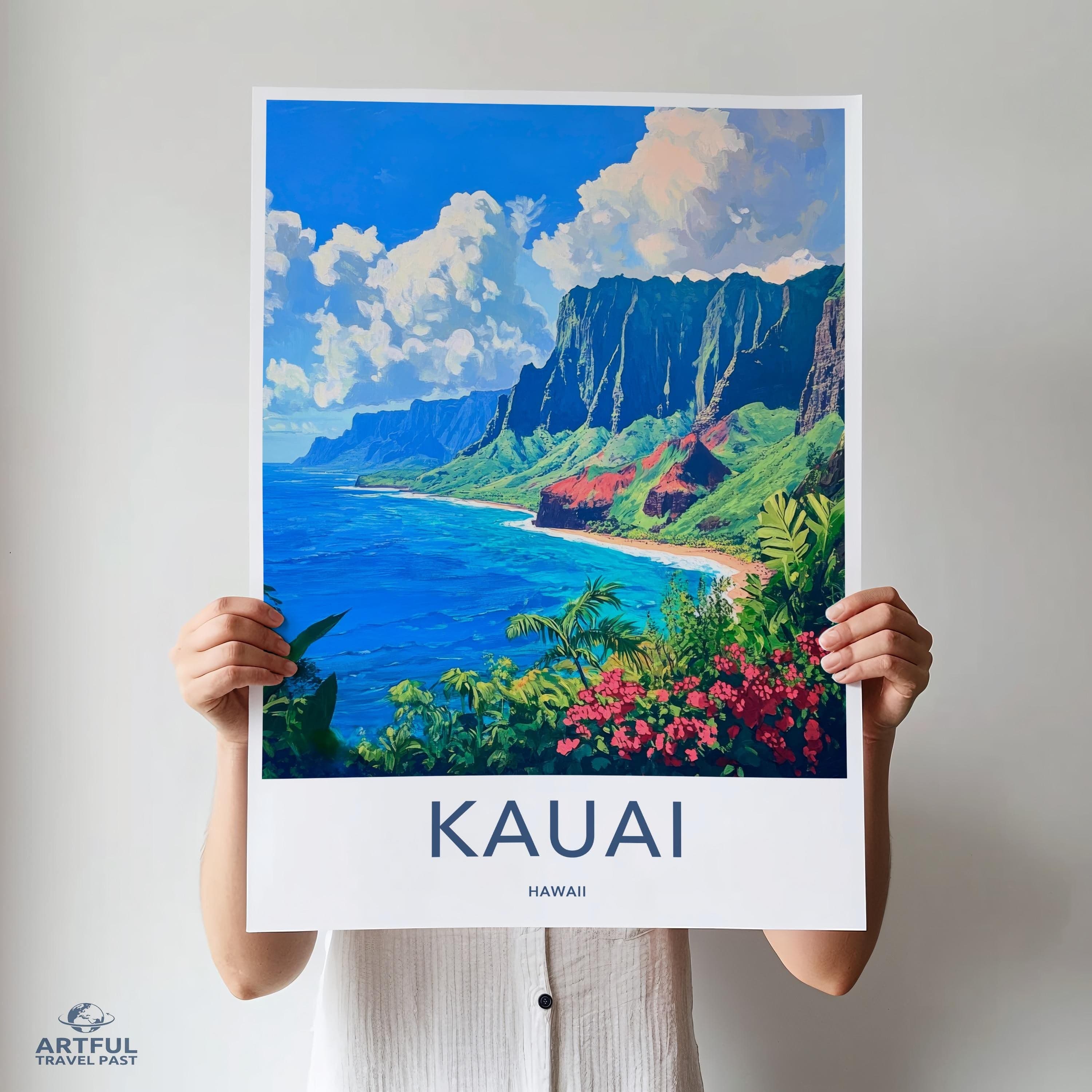 Kauai Poster - Hawaii Wall Art