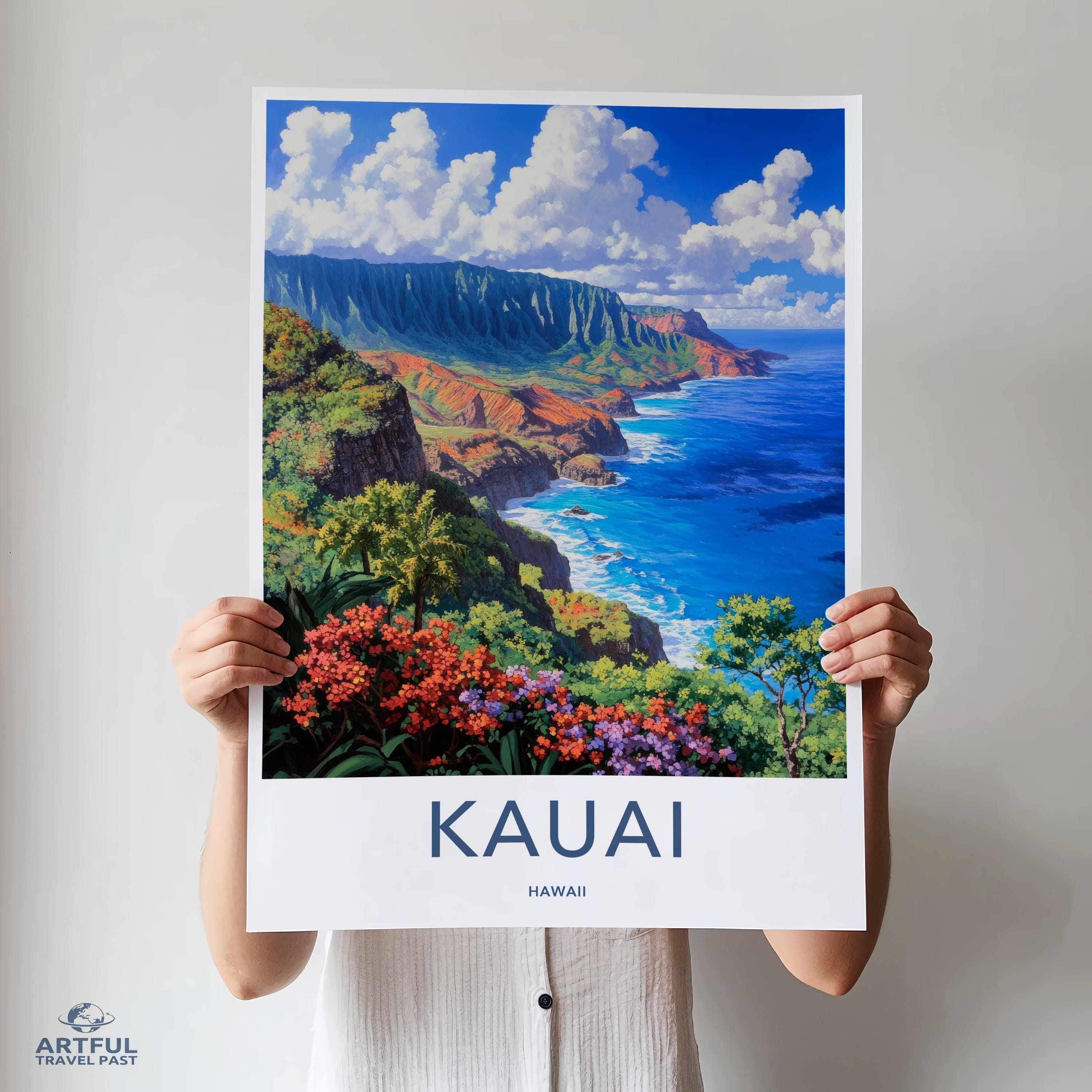 Kauai Poster - Hawaii Wall Art