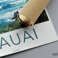 Kauai Poster | Hawaii Wall Art | America Decor