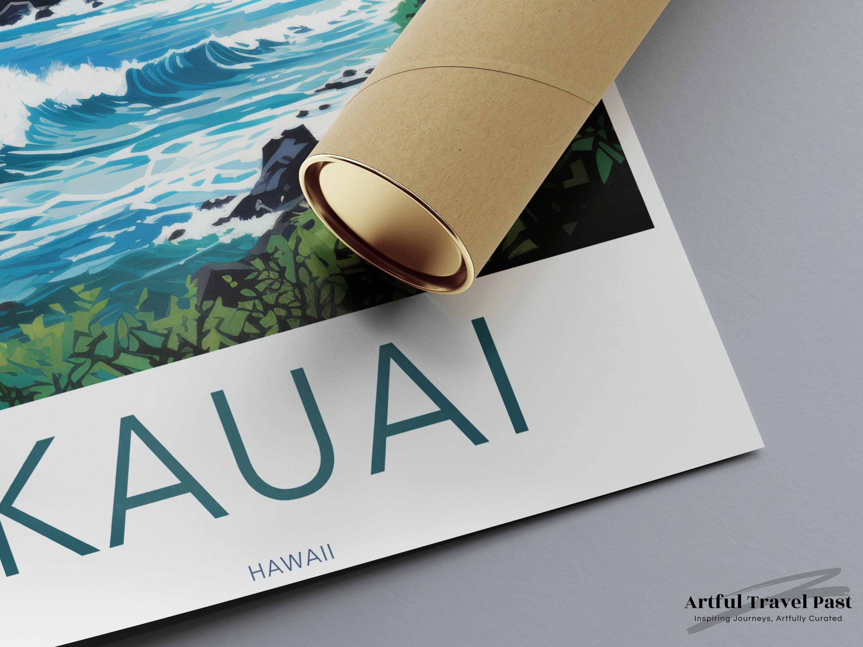 Kauai Poster | Hawaii Wall Art | America Decor