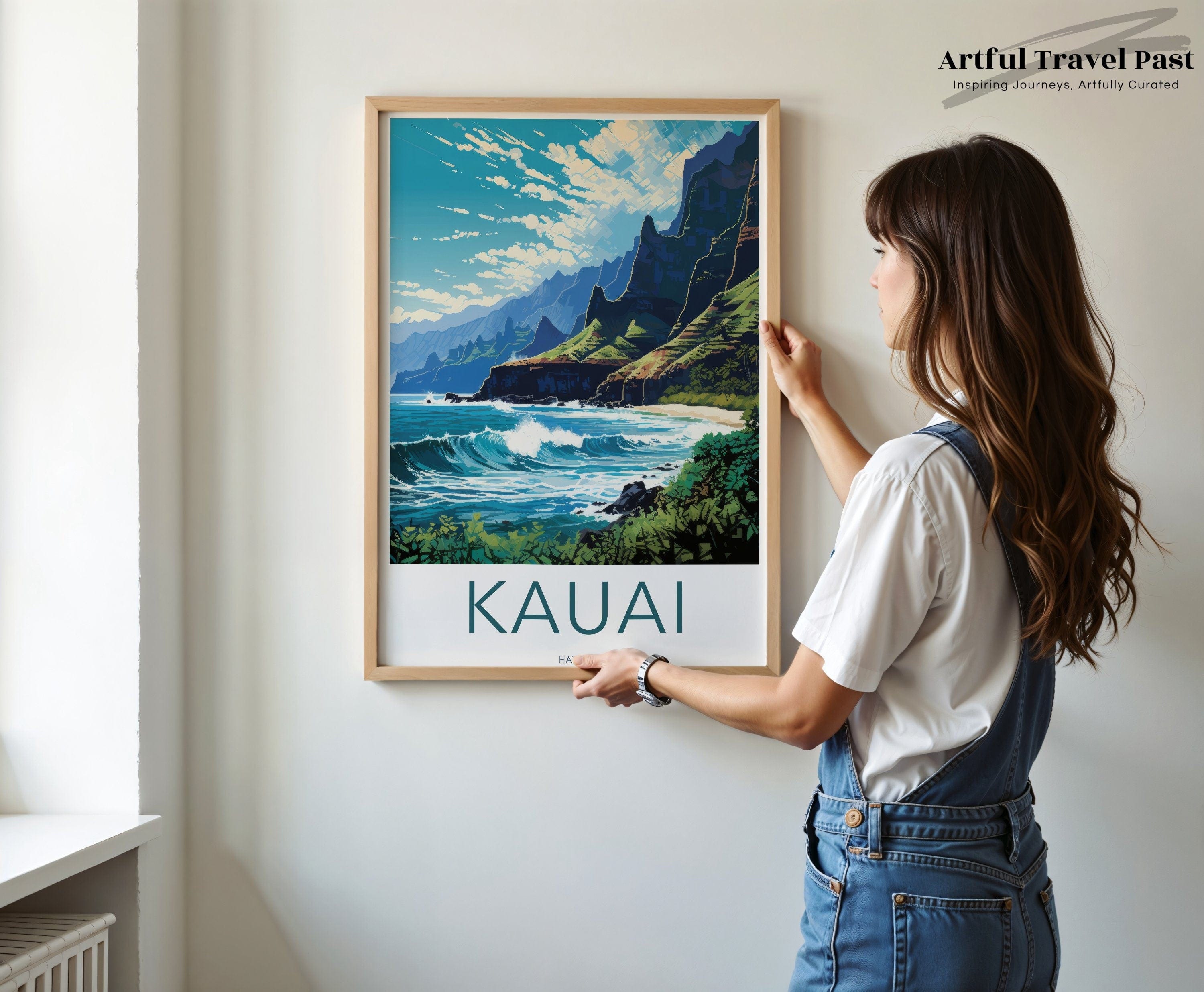 Kauai Poster | Hawaii Wall Art | America Decor