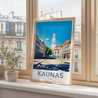 Kaunas Poster - Lithuania Wall Art