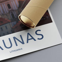 Kaunas Poster - Lithuania Wall Art
