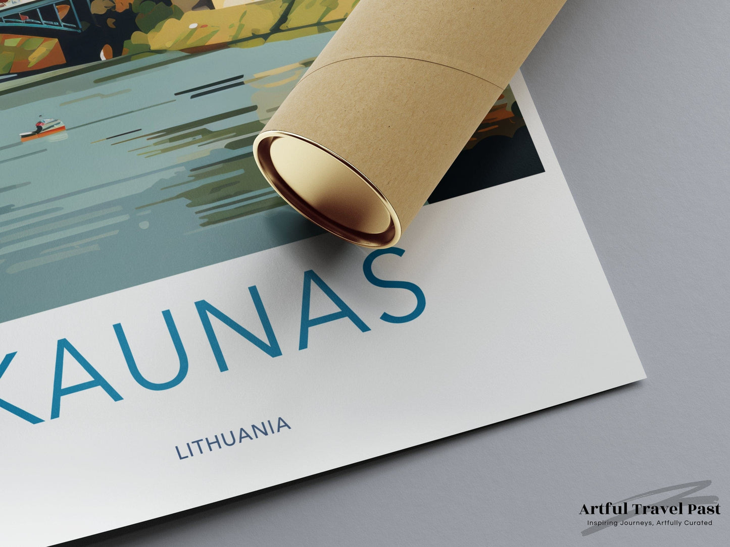 Kaunas Poster - Lithuania Wall Art