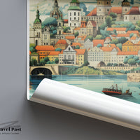 Kaunas Poster - Lithuania Wall Art
