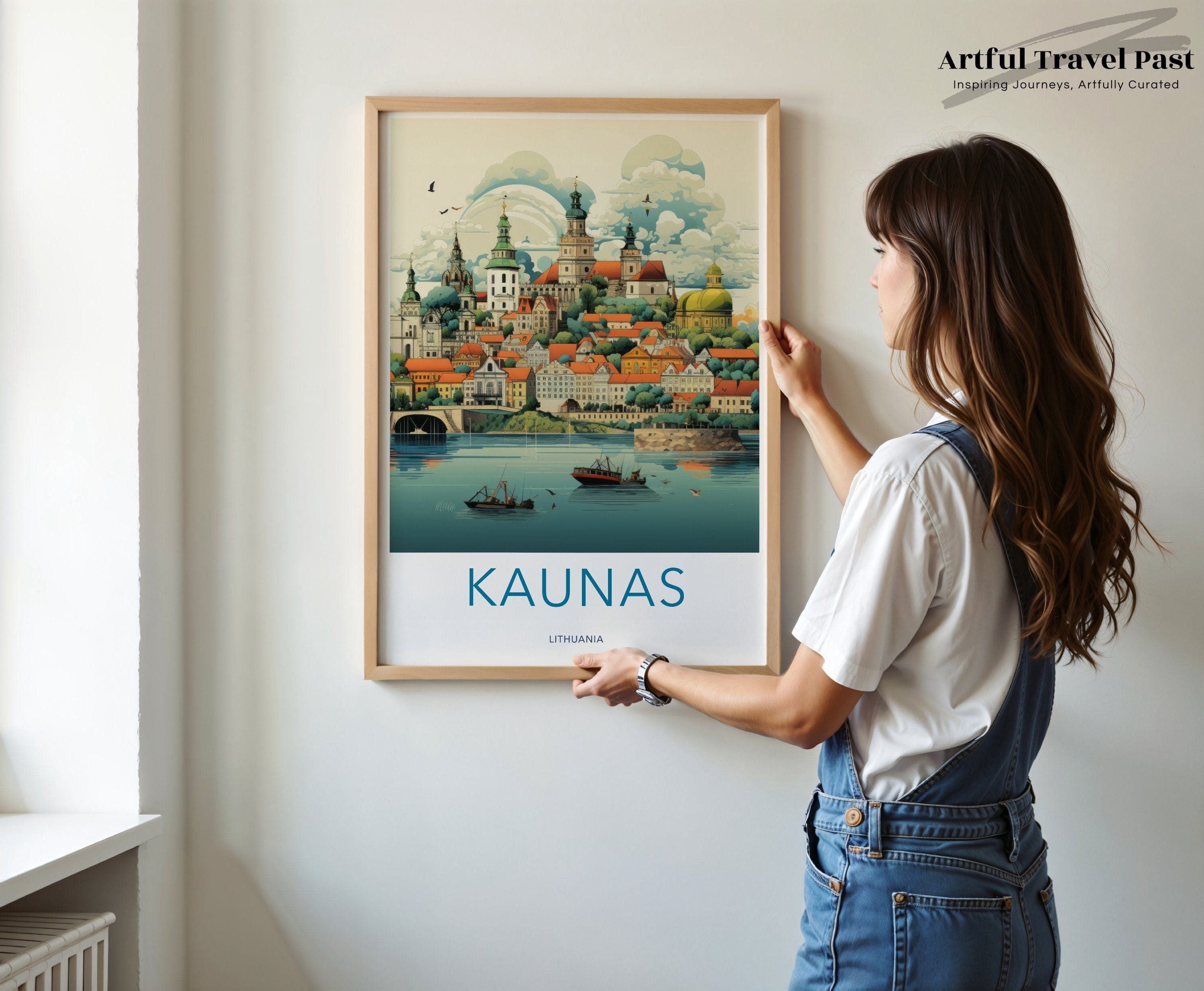 Kaunas Poster - Lithuania Wall Art