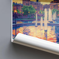 Kensington Poster | England Wall Art | UK Decor