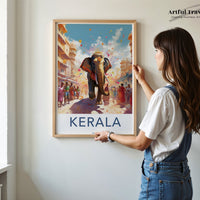Kerala Poster - India Wall Art