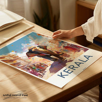 Kerala Poster - India Wall Art
