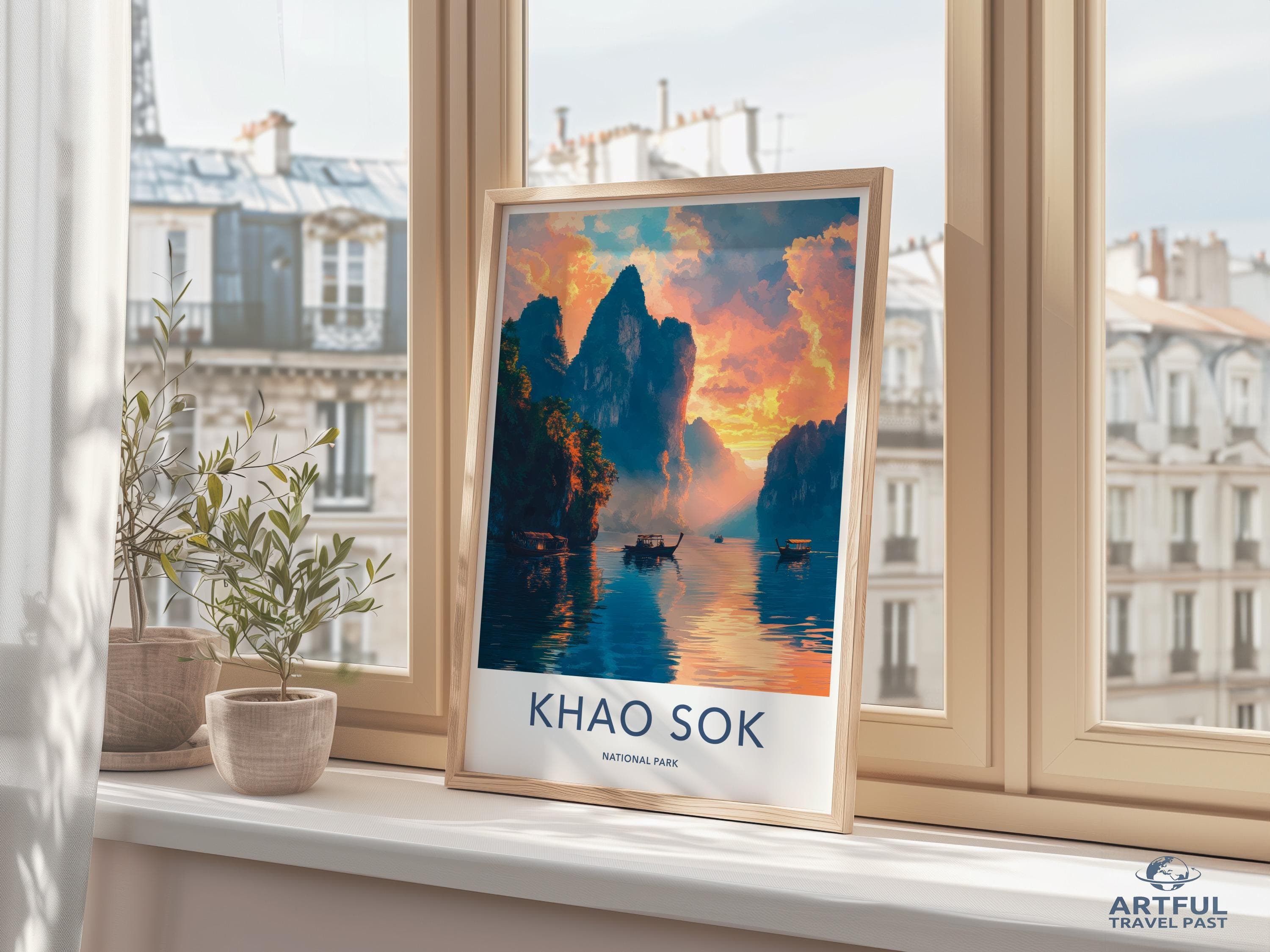 Khao Sok Poster - Thailand Wall Art