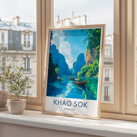 Khao Sok Poster - Thailand Wall Art
