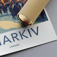 Kharkiv Poster - Ukraine Wall Art