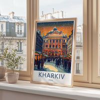 Kharkiv Poster - Ukraine Wall Art